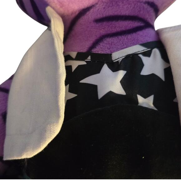 Honey GirlsTeegan Build-a-Bear - Purple Tiger Cat Rock Star HG Plush 20" EUC - Picture 6 of 8